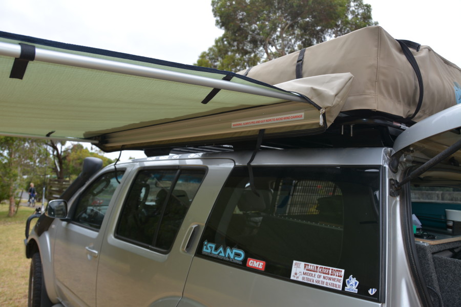 Tradesman roof rack Travel around Australia