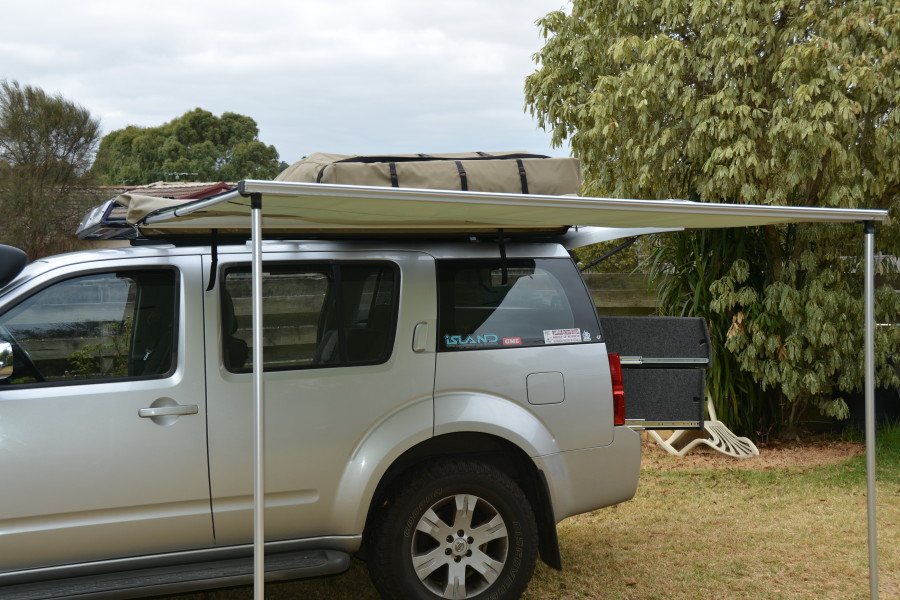Pathfinder roof rack Travel around Australia