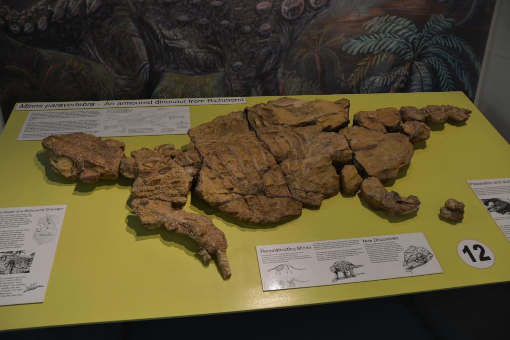 Dinosaur fossils at Richmond, Dinosaur Triangle