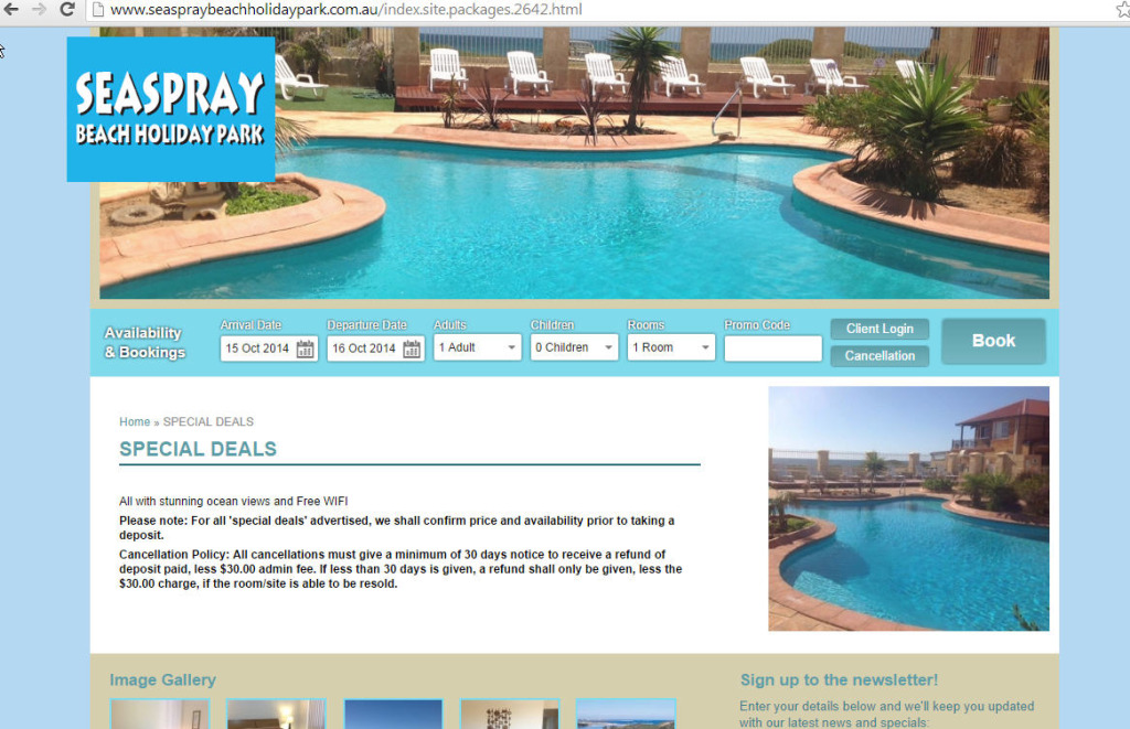 Seaspray Beach Holiday Park