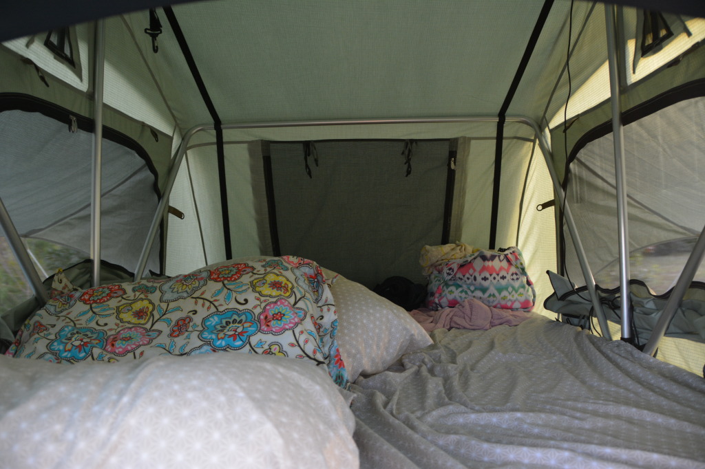 Roof top tent, Cape York