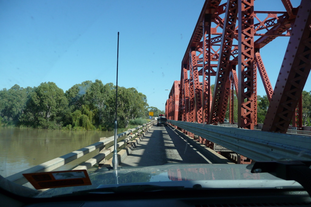 Crossing the Murray River