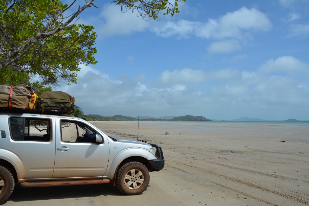 Having lunch at the top of Australia. Cape York